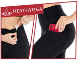 Heathyoga Yoga Pants for Women with Pockets High Waisted Leggings with Pockets