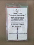 10pc All Natural Eucalyptus and Menthol SHOWER STEAMERS Very Strong, 15 oz