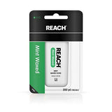 REACH Mint Waxed Floss 200 Yards (Packs of 7)