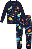 Pajamas For Boys Children Airplane Rocket Clothes Kids Pants Set 4 Pieces Sleepwea