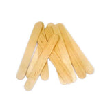 Huini 1200 Count Salon Waxing Hair Removal Large Wooden Spatulas Wax Applicator 6 x 3/4in