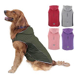 EMUST Dog Winter Coats, Fleece Dog Coats for Small Dogs Winter, Windproof Warm