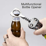 Wine Opener, Zinc Alloy Premium Wing Corkscrew Wine Bottle Opener