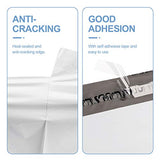 Metronic 100 Pcs 12 x 15.5 White Poly Mailer Envelopes Shipping Bags