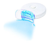 AuraGlow Teeth Whitening Kit, LED Light, 35% Carbamide Peroxide, (2) 5ml Gel Syringes