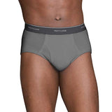 Fruit of the Loom Men's Fashion Brief (Pack of 6), Solids, Small