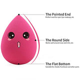 BEAKEY 5 Pcs Makeup Sponge Set Blender Beauty Foundation Blending Sponge