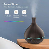 Essential Oil Diffuser,Anjou 500ml Cool Mist Humidifier,One Fill for 12hrs