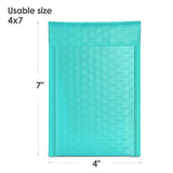 Metronic 50Pcs Poly Bubble Mailers, 4X8 Inch Padded Envelopes Bulk #000
