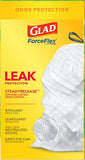 Glad ForceFlex Tall Kitchen Drawstring Trash Bags, 13 Gal, 100 Ct (Package May Vary)