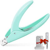 Green Adjustable Artificial Acrylic Fake Nail False Nail Tip Clipper Cutter Trimmer