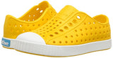 Native Shoes, Jefferson, Kids Shoe, Crayon Yellow/Shell White, 4 M US Big Kid