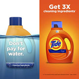 Tide Laundry Detergent Liquid, Original Scent, HE Turbo Clean, 64 Loads