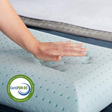 WEEKENDER Ventilated Gel Memory Foam Pillow - Washable Cover - Standard Size