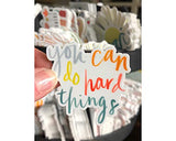 Encouraging inspirational stickers | Waterproof vinyl decals