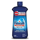 Finish Jet-Dry Rinse Aid, 23oz, Dishwasher Rinse Agent and Drying Agent