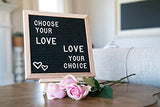 Felt Letter Board 10x10 (Black) | +685 PRE-Cut Letters +Stand +UPGRADED WOODEN