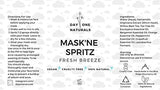 Maskne Spray! Fresh Breeze Acne Fighting Vegan, Natural, Cruelty-Free Spray. 1oz ****