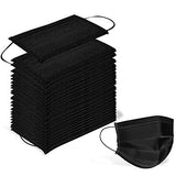 Wecolor 100 Pcs Disposable 3 Ply Earloop Face Masks, Suitable for Home, School, Office