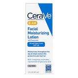 CeraVe AM Facial Moisturizing Lotion SPF 30 | Oil-Free Face Moisturizer with Sunscreen
