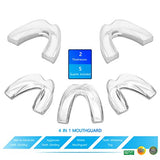 The ConfiDental - Pack of 5 Moldable Mouth Guard for Teeth Grinding Clenching