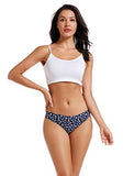 VOENXE Seamless Thongs for Women No Show Thong Underwear Women 5-10 Pack