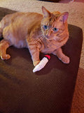 Crochet Catnip Doobie. Made by Gentree on AMAZON