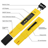 PH Meter for Water Hydroponics Digital PH Tester Pen 0.01 High Accuracy Pocket Size