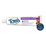 Tom's of Maine Whole Care Natural Toothpaste with Fluoride, Cinnamon Clove, 4.0 oz.