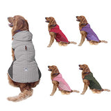 EMUST Dog Winter Coats, Fleece Dog Coats for Small Dogs Winter, Windproof Warm