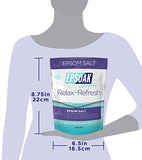 Epsoak Epsom Salt - 2 lb. Relax + Refresh Bath Salts