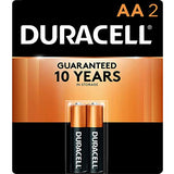 Duracell - CopperTop AA Alkaline Batteries - long lasting, all-purpose Double A battery