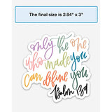 Psalm 139 Bible verse quote | Christian stickers about faith, God, Jesus, scripture