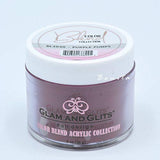 Glam And Glits Acrylic Powder Color Blend Collection BL3040 Purple Pumps 2 oz