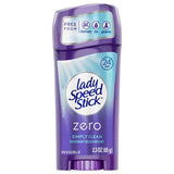 Lady Speed Stick Zero Deodorant Stick, Simply Clean (Pack of 2)