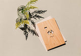 Penguin Love Laser Cut Wood Card [Personalized Gifts, Custom Message, Love