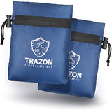 Trazon Outdoor Faucet Cover Socks for Winter Freeze Protection 2 Pack - Spigot Covers
