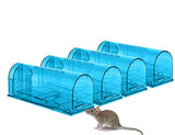 Wanqueen 4 Pack Mouse Traps of No See Kill, Reusable Mice Trap & Rat Catcher