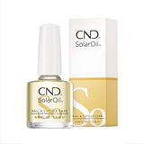 CND SolarOil Nail & Cuticle Care, 0.25 fl oz, for Dry, Damaged Cuticles, Infused