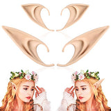 FRESHME 2 Pairs Elf Ears - Medium and Long Style Cosplay Fairy Pixie Elf Ears