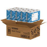 Amazon Brand - Solimo 2-Ply Toilet Paper, 6 Count (Pack of 5)