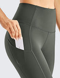CRZ YOGA Women's Naked Feeling High Waisted Yoga Pants with Pockets Workout
