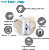 URPOWER Garment Steamer 130ml Portable 7 in 1 Handheld Fabric Steamer Fast Heat-up