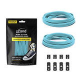 Xpand No Tie Shoelaces System with Elastic Laces - One Size Fits All Adult and Kids