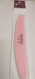 Premium Zebra 180/180 (Blk Ctr) Washable Nail File 12 Pack