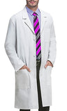 VOGRYE Professional Lab Coat for Women Long Sleeve, White, Unisex XXS