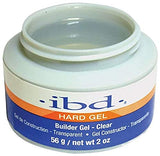 IBD 2 oz Clear Gel with Pink Gel Nail Set Natural Strong Manicure Builder Salon