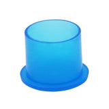 Tattoo Ink Caps - Yuelong 1000Pcs New Blue Plastic Ink Caps Cups With Base Disposable Microblading Ink Cups Pigment Caps 14mm Medium for Tattoo Ink Holder Tattoo Kits Tattoo Supplies(Medium)