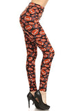 R866-OS American Football Print Leggings