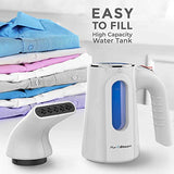 PurSteam Handheld Steamer for Clothes - Portable Garment Wrinkle Remover